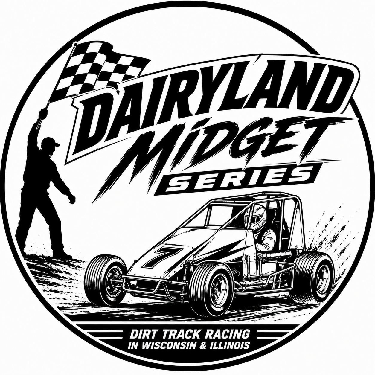 Dairyland Midget Association logo