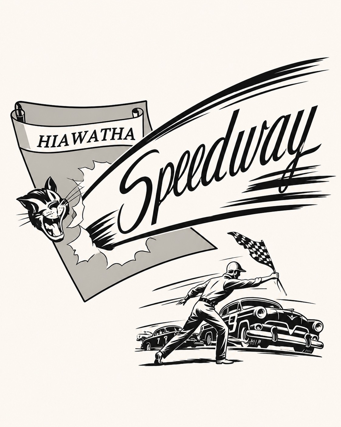 Hiawatha Speedway logo